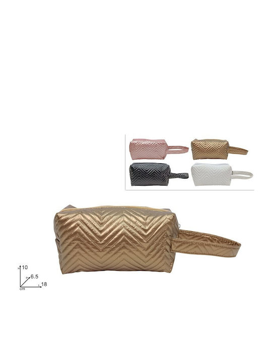 Neseser De Cosmetice Cu Mâner 4 Culori 18x10x6,5cm Neseser De Cosmetice Cu Mâner 4 Culori 18x10x6,5cm
