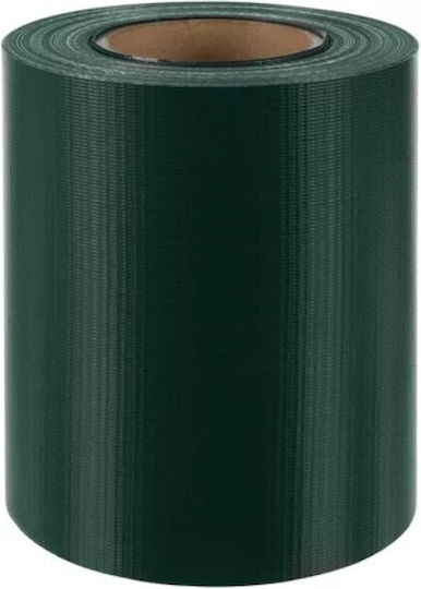 Set Benzi Decorative Gard Împrejmuire Zola 25 Cleme Durabil Pvc 450g/m2 19 X 3500 Cm Verde