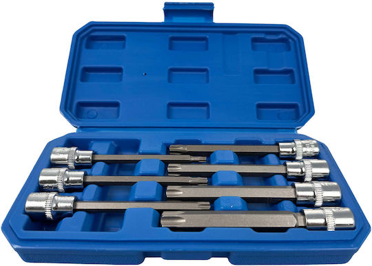 Σετ Μύτες Torx Έξτρα Μακριές 3/8" 7tμχ Gebo Tools