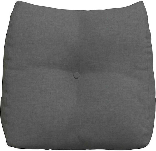 vidaXL Perna De Canapea Din Catifea Gri Închis 45x50cm