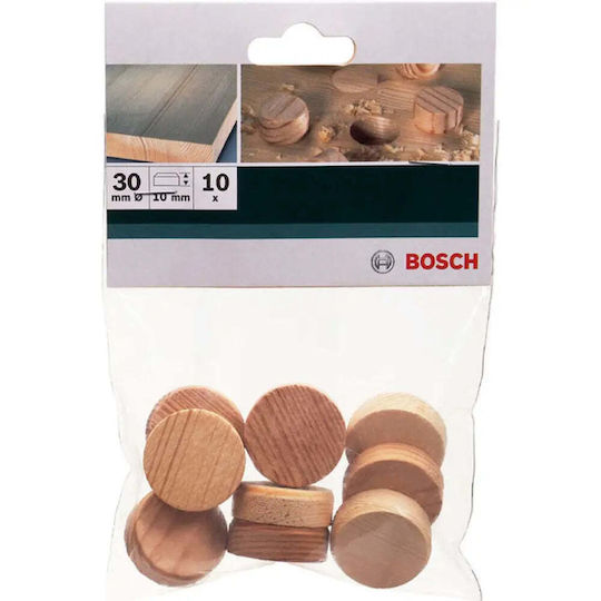 Wooden Plugs 10 Pcs Bosch