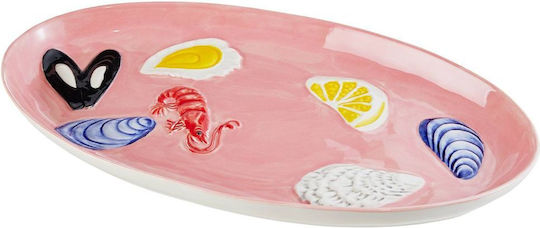 Butlers Coral Coast Πιατέλα Σερβιρίσματος Οβάλ Κεραμική