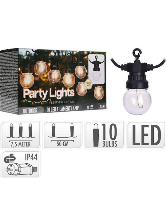 Garden Garland Party Light 10led 7.5m Garden Garland Party Light 10led 7.5m