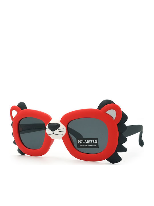 Παιδικά Γυαλιά Ηλίου με Polarized Φακό Κόκκινα