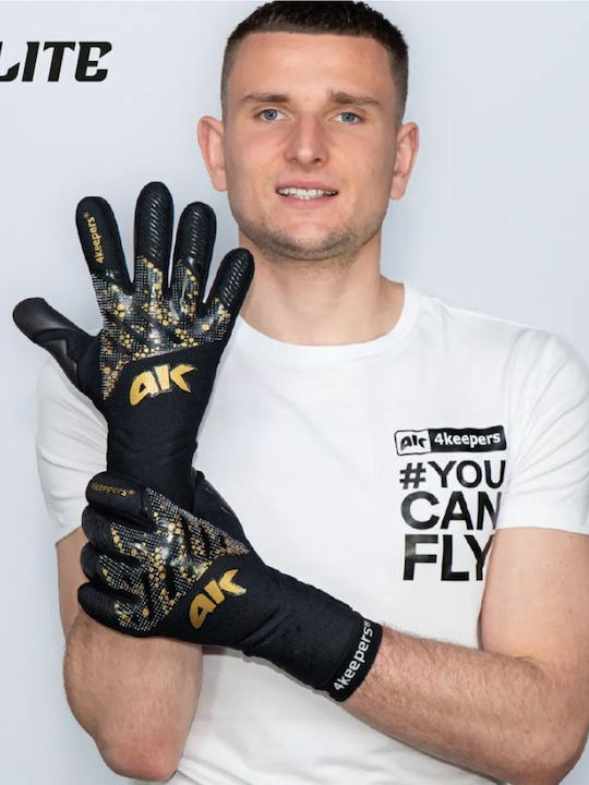 4Keepers Goalkeeper Gloves Kids Black