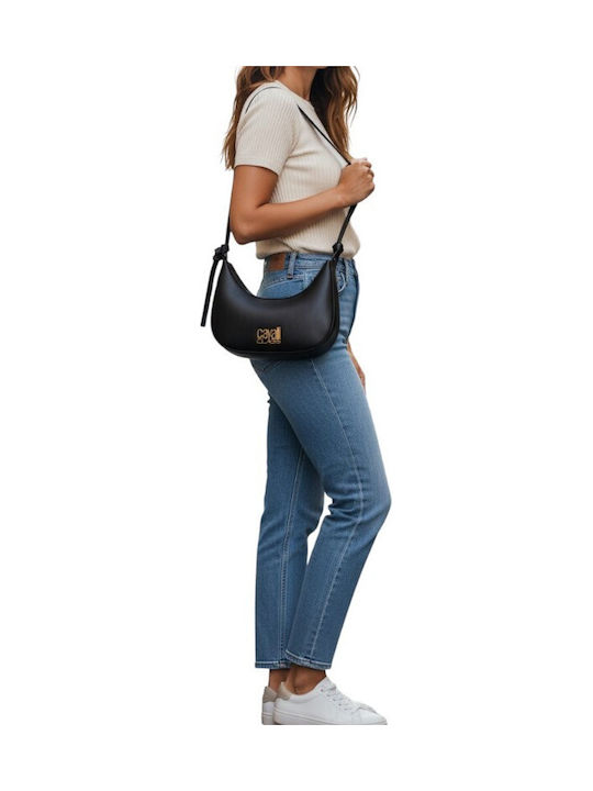 Women's Black Shoulder Bag