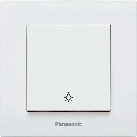 White Button Switch Karre + Panasonic