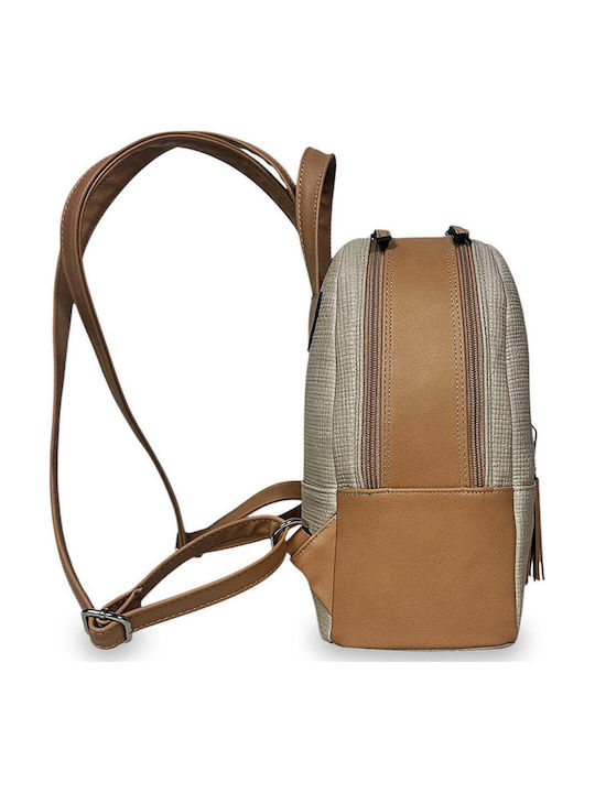 Damentasche Rucksack Nomade Beiges