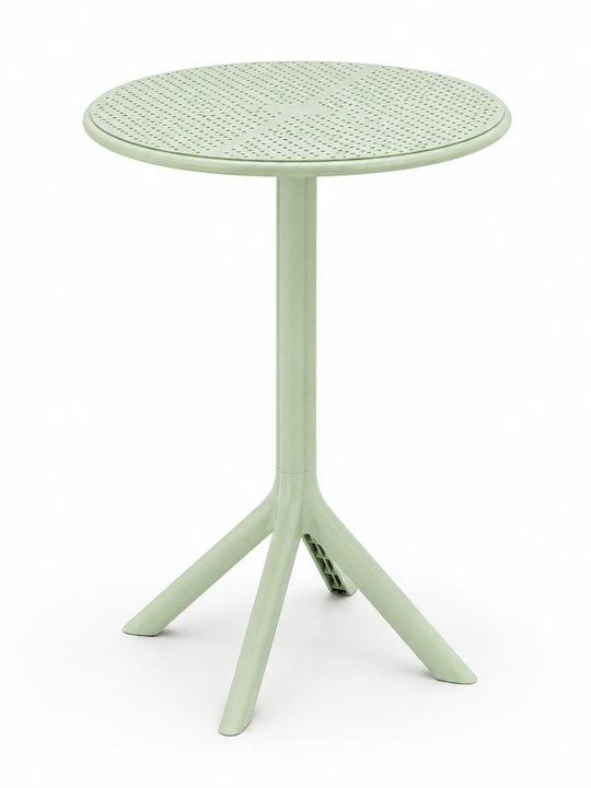 Garten- und Outdoor-Möbelsets für kleinen Raum Moda 3 Stücke Türkis