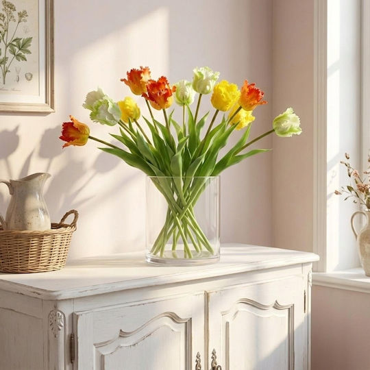 Tulpe Weiß Saska Garden