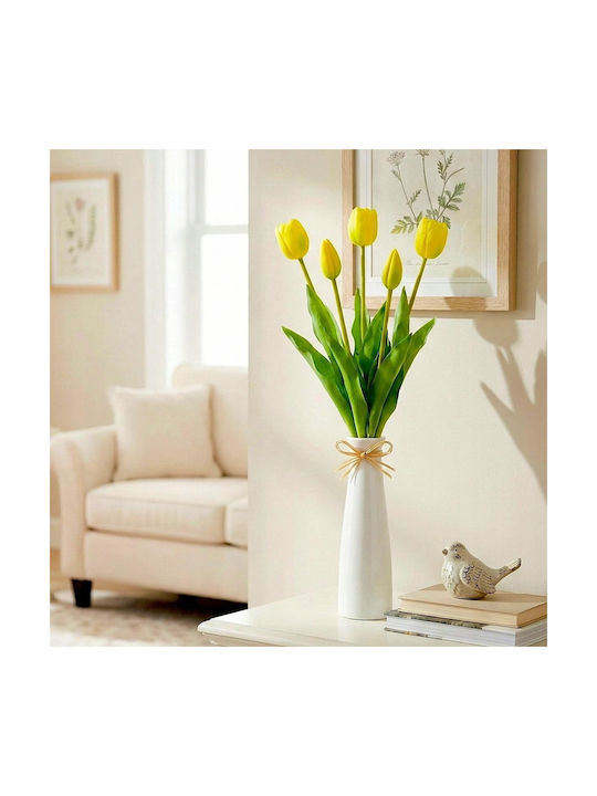 Bouquet of Yellow Tulips 39cm Saska Garden