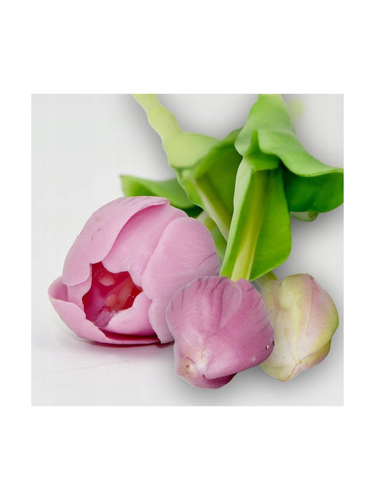 Bouquet of Purple Tulips 39cm Saska Garden