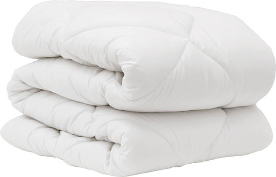 vidaXL Duvet Cover Set Single with Pillowcase 135x200 White