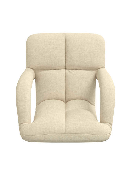 Vielseitiger Sitzsack Pouf Sessel Crem 58x62x58cm
