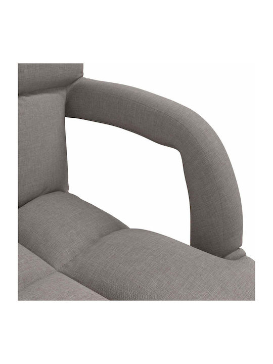 Multifunctional Bean Bag Chair Taupe 58x62x58cm