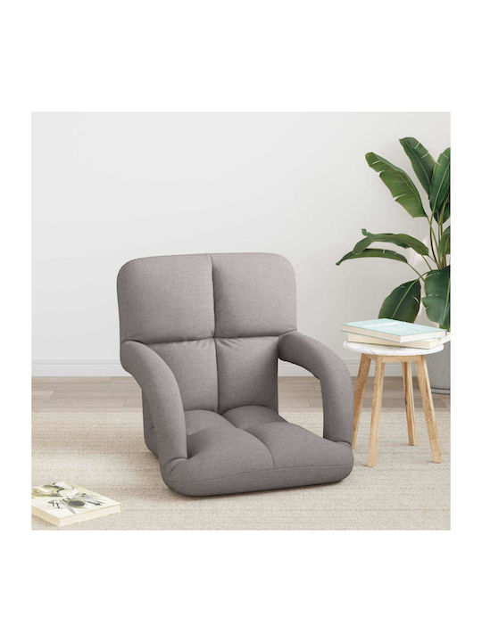 Multifunctional Bean Bag Chair Taupe 58x62x58cm