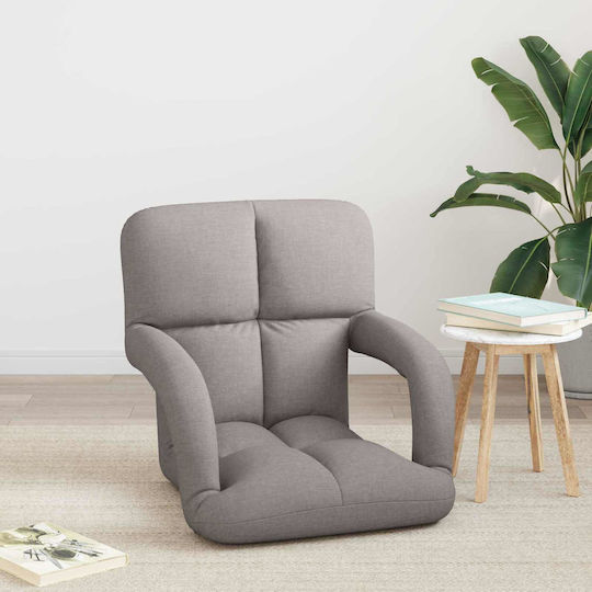 Multifunctional Bean Bag Chair Taupe 58x62x58cm