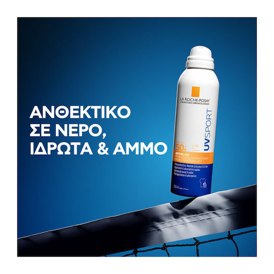 La Roche Posay Anthelios UVSPORT Αδιάβροχο Αντηλιακό Mist Προσώπου & Σώματος SPF50+ 200ml