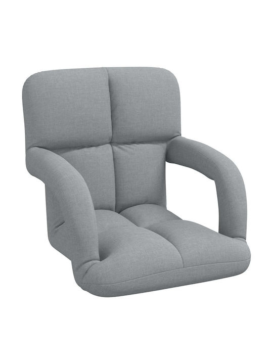 Multifunctional Bean Bag Chair Light Gray 58x62x58cm