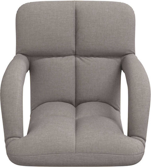 Multifunctional Bean Bag Chair Taupe 58x62x58cm