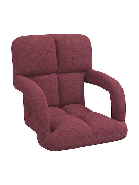 Multifunctional Bean Bag Chair Red 58x62x58cm