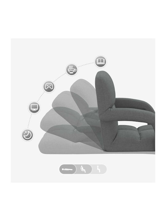 Multifunctional Bean Bag Chair Dark Gray 58x62x58cm
