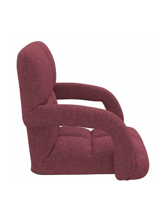 Multifunctional Bean Bag Chair Red 58x62x58cm
