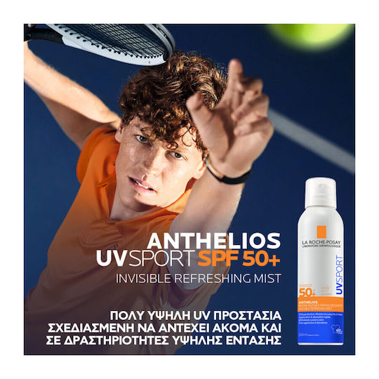 La Roche Posay Anthelios UVSPORT Αδιάβροχο Αντηλιακό Mist Προσώπου & Σώματος SPF50+ 200ml