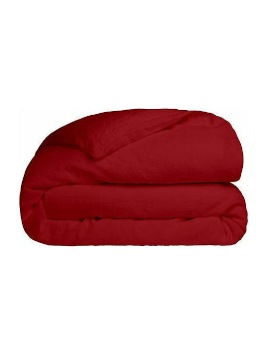 Sunshine Duvet Cover Cotton Double 200x250 Cotton Feelings 113 Red