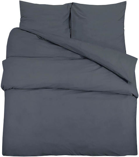 vidaXL Set King Size 260x240 Cărbune de lemn vidaXL Set King Size 260x240 Cărbune de lemn