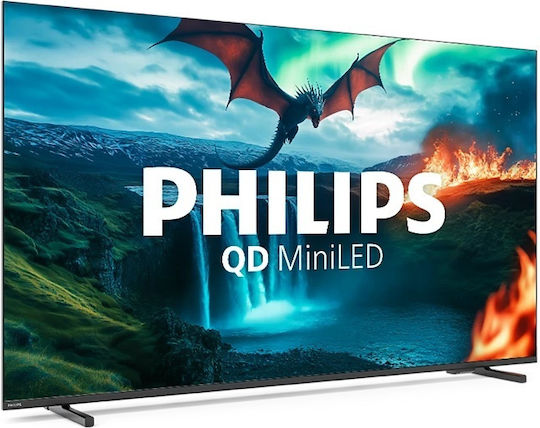 Philips Smart Fernseher 55" 4K Ultra HD QLED QD MiniLED HDR (2025) 55MLED820/12