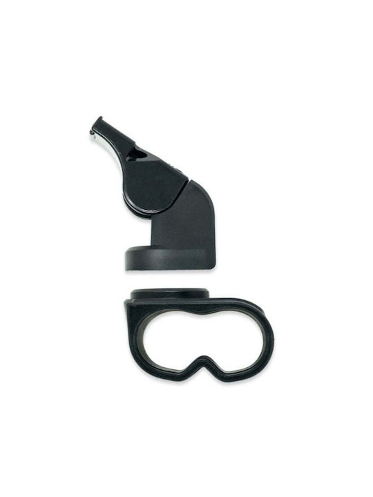 Fox40 Classic Oficial Fluier Magnetic cu Fingergrip 9909 Negru