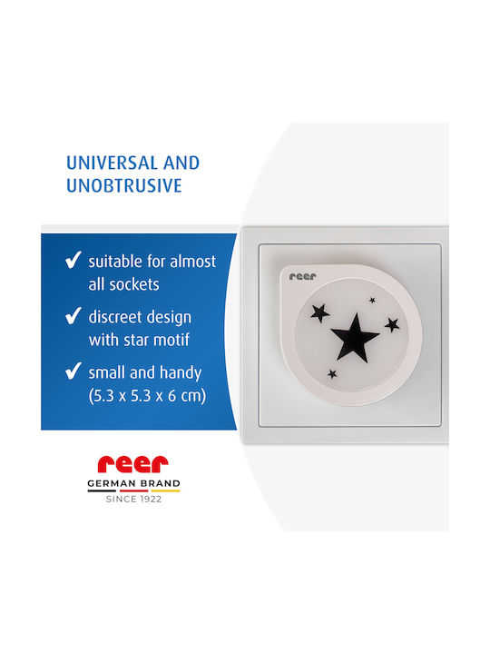 Reer Night Light LED Power White Warm with Sensor