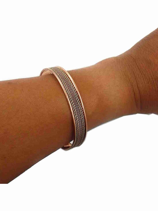 Kupferarmband Xálkino Βραχιόλι Magnetisches Muster Seil Maße 7x1cm