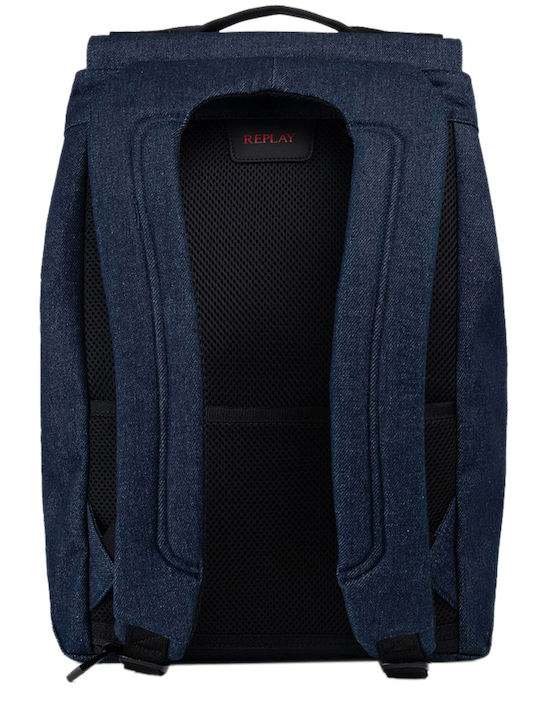 Replay Backpack Navy Μπλε