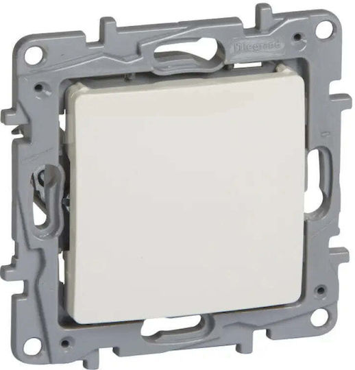 Legrand Niloe Vertiefter Elektrischer Wandtaster Ecru