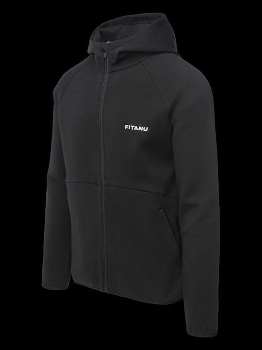 Sweatshirt mit Kapuze Schwarz