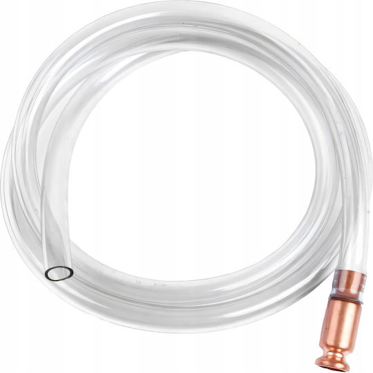 Furtun Autoamorsant Transfer Lichide Zola 230 Cm Diametru 18 Mm Cupru Pvc Transparent