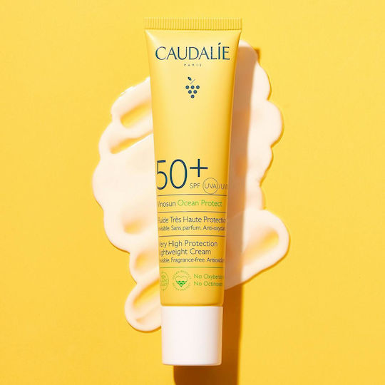 Caudalie Vinosun Αντηλιακή Λοσιόν Προσώπου SPF50+ 40ml