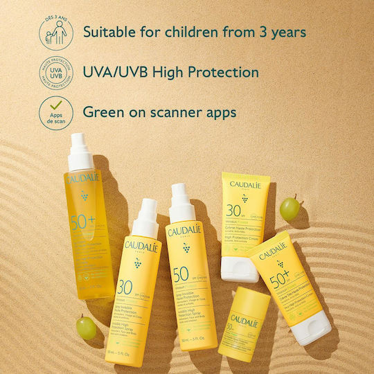 Caudalie Vinosun Αντηλιακή Λοσιόν Προσώπου SPF50+ 40ml