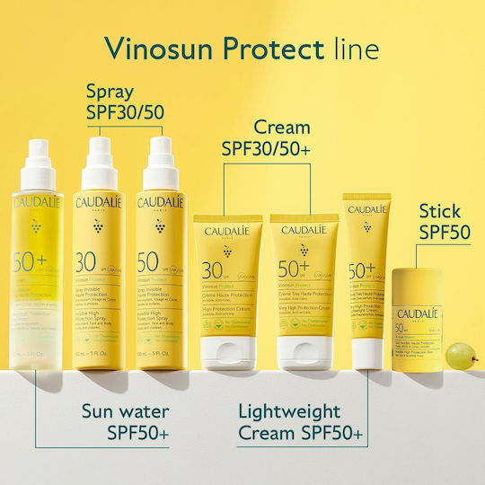Caudalie Vinosun Αντηλιακή Λοσιόν Προσώπου SPF50+ 40ml
