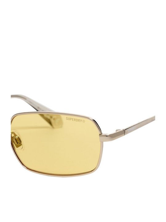 Superdry Superdry Women's Sunglasses with Gold Frame and Yellow Lens W9710056A-K5H