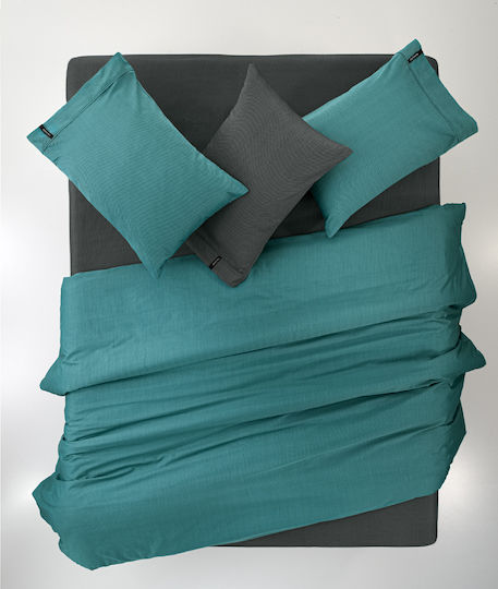 Guy Laroche Großes Doppelbett 225x245 Minimal Petrol