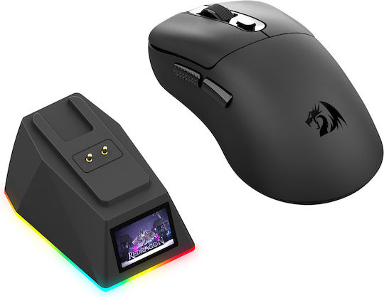 Redragon M998-ULTRA Kabelloses RGB Gaming Maus 30000 DPI Schwarzes