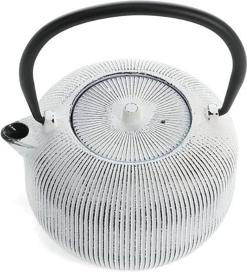 Salt & Pepper Сенча Чугунен Чайник Бял 700мл