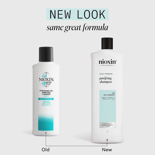 Nioxin Scalp Recovery Шампоан Против Пърхот Себореен Дерматит и Суха Кожа 1000ml