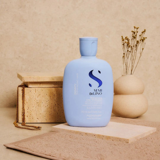 Alfaparf Milano Professional Semi Di Lino Șampon Reconstrucție/Hrană și Volum pentru Păr Fragil 250ml