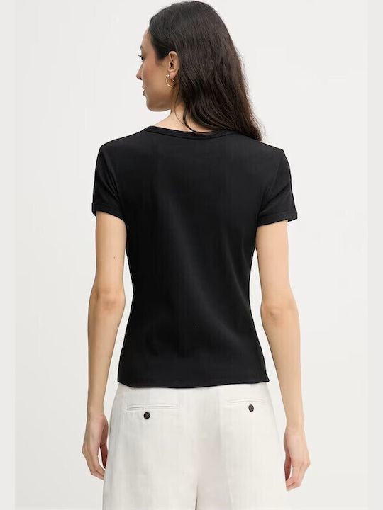 Γυναικείο T-shirt Μαυρο