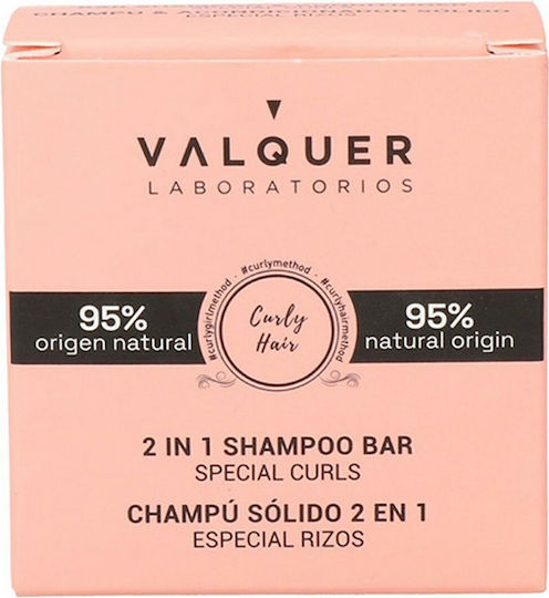 Valquer Special Curls Sampon de Păr Solid Reconstrucție/Hrană și Hidratare pentru Creț Păr 50gr