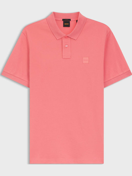 Boss Polo Μπλούζα Ροζ